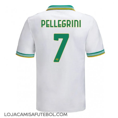 Camisa de Futebol AS Roma Lorenzo Pellegrini #7 Equipamento Alternativo 2025-26 Manga Curta Camisa de Futebol AS Roma Lorenzo Pellegrini #7 Equipamento Alternativo 2025-26 Manga Curta